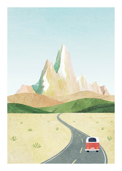 Patagonia - Unframed art print