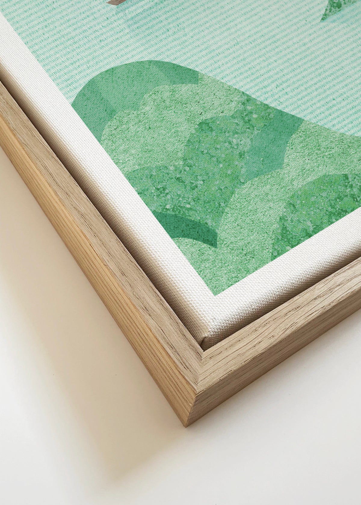 Vietnam - Framed canvas detail
