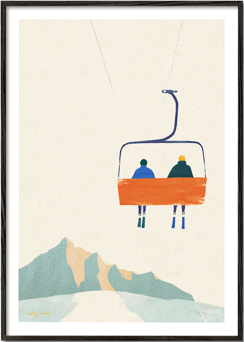 Ski day - chairlift