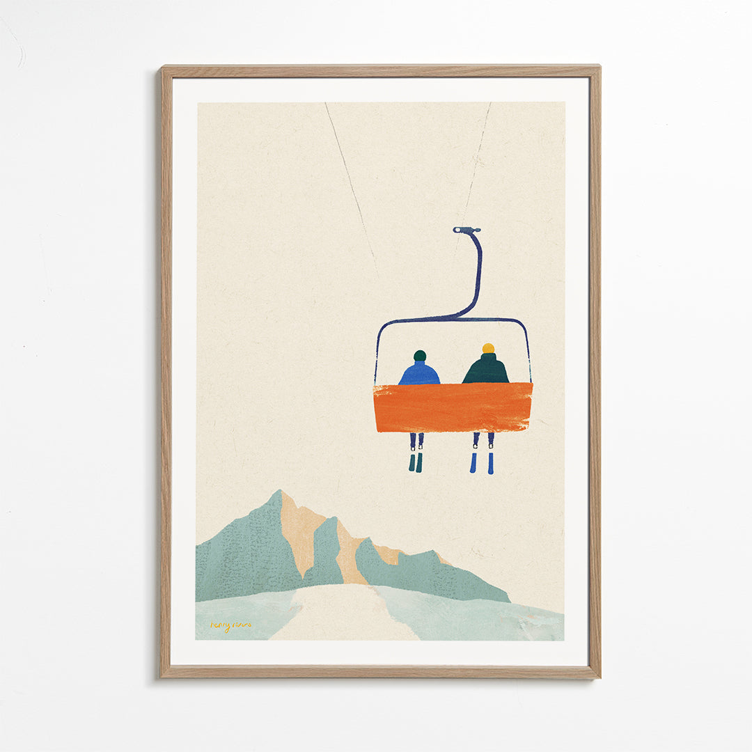Ski day - chairlift