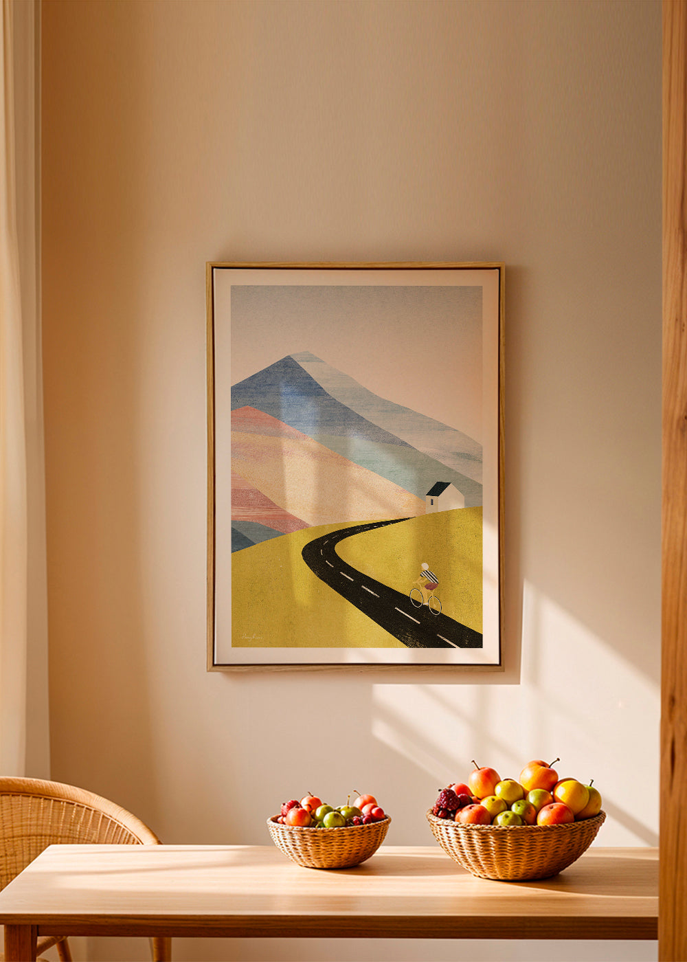 Cycling in the mountains