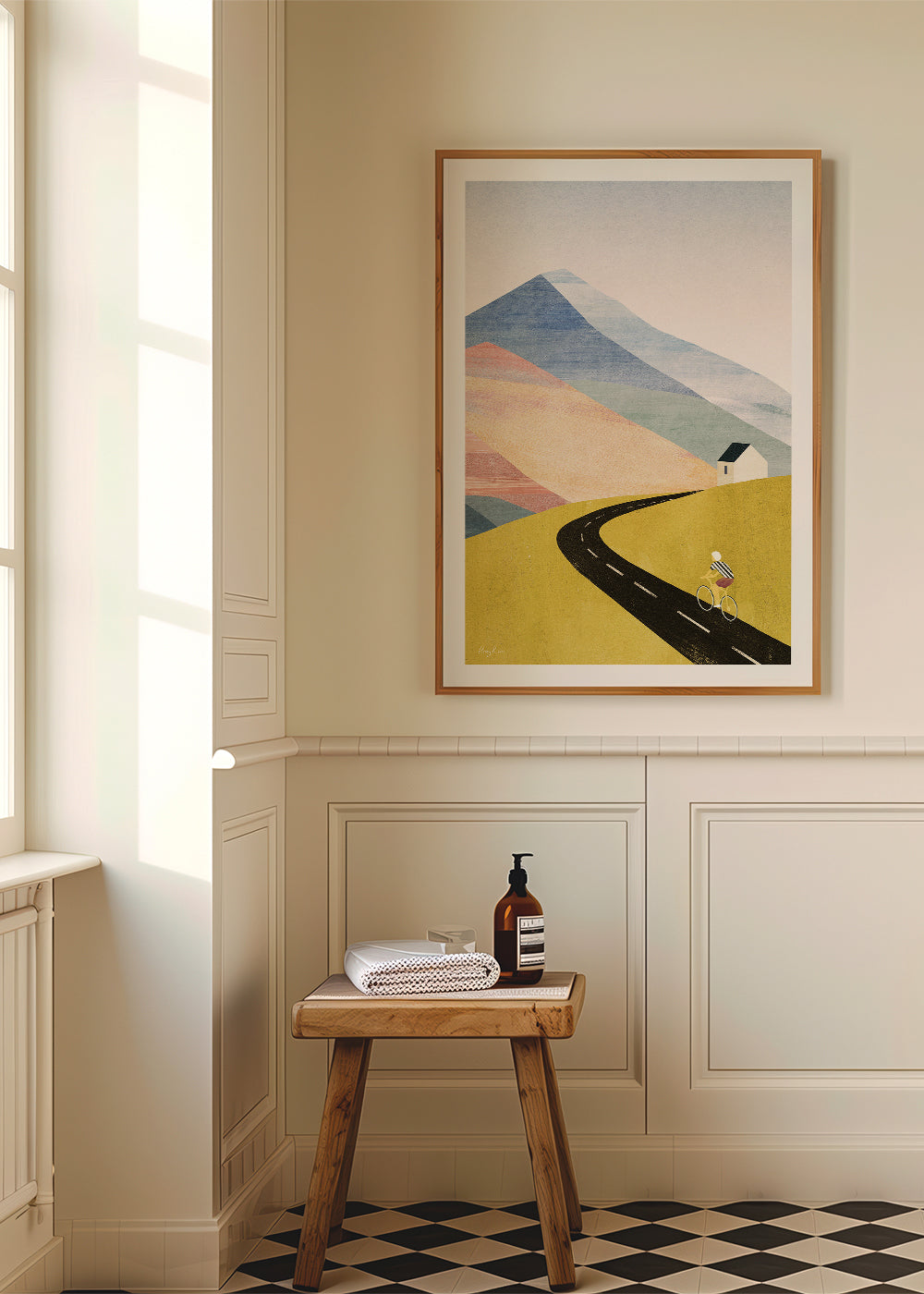 Cycling in the mountains