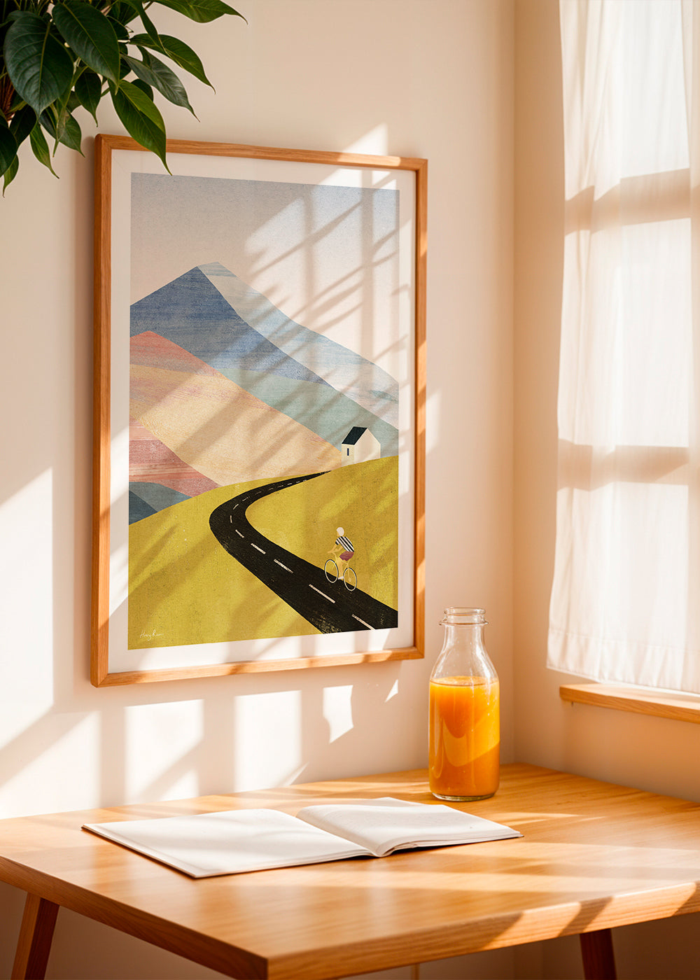 Cycling in the mountains