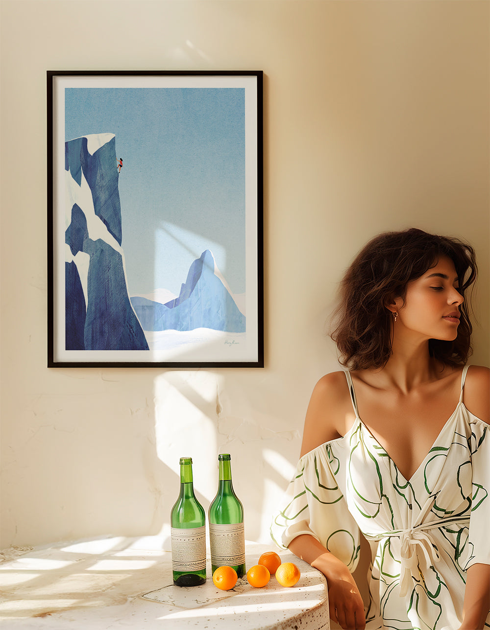 Mountain climbing adventure