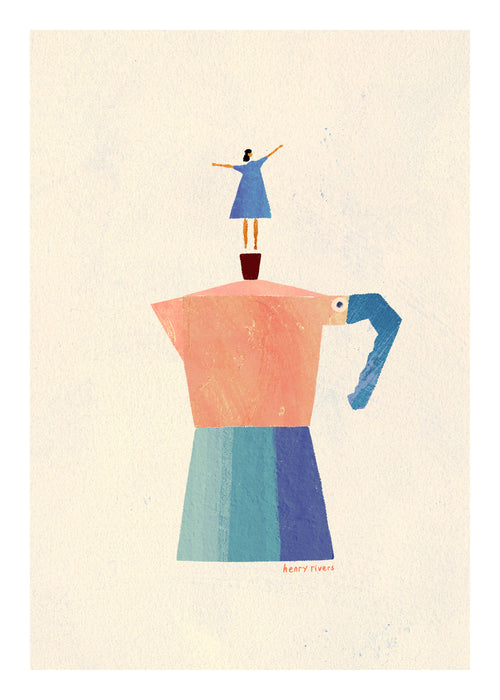 Good Morning Coffee - Unframed art print