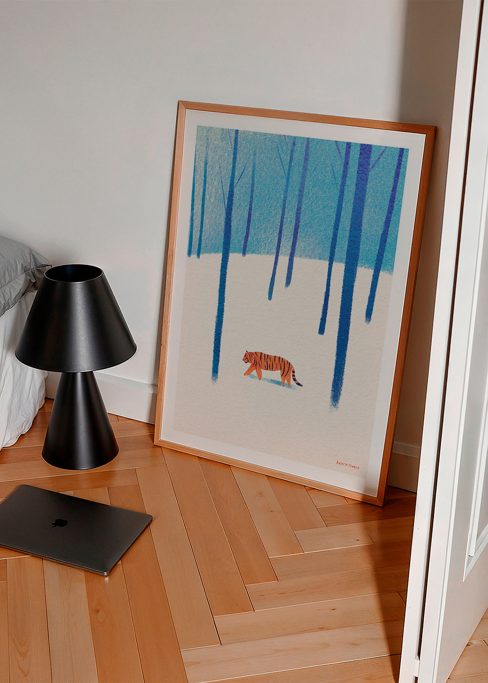 Cuadro tigre en la nieve – Product3