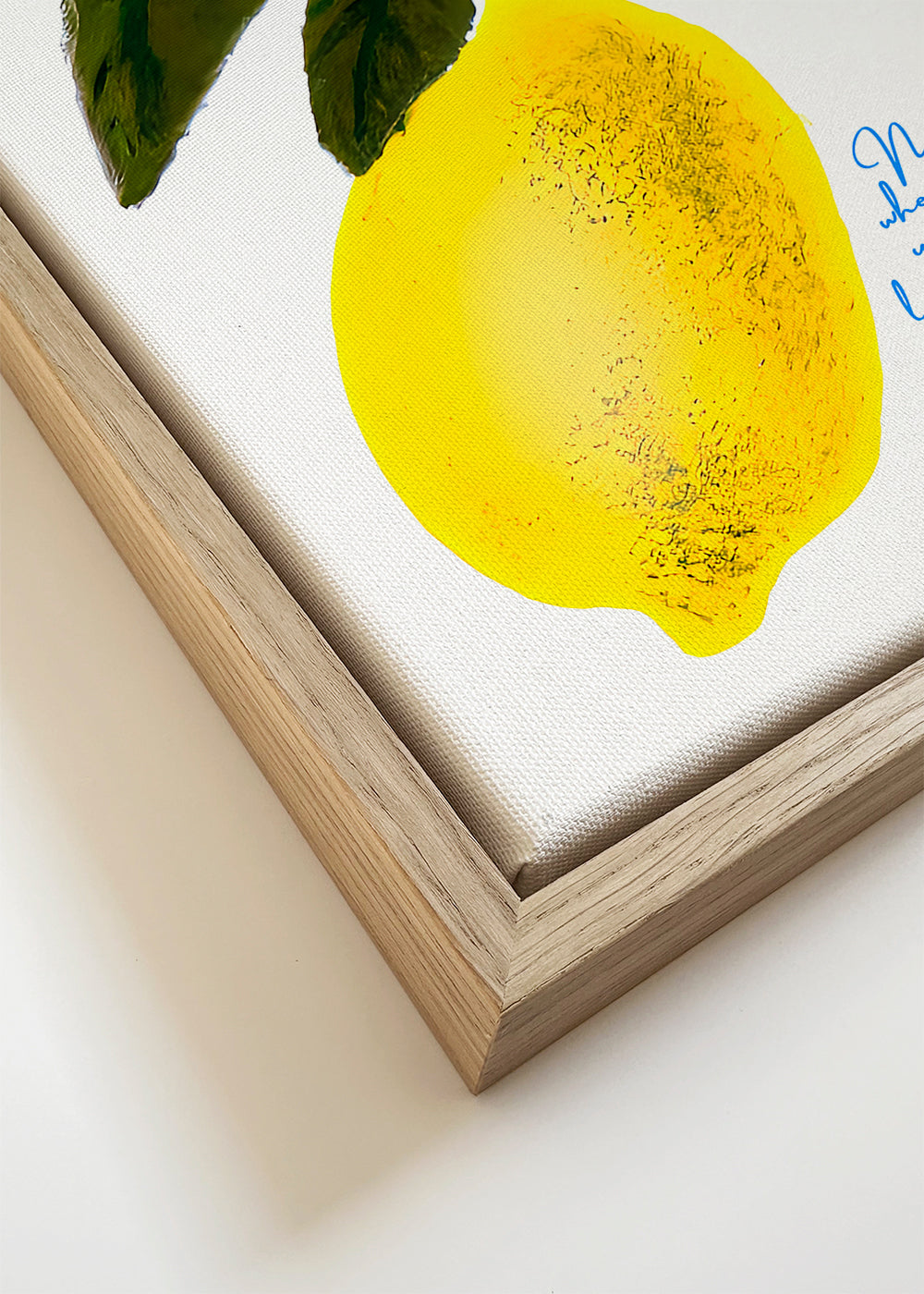 Not another when life gives you a lemon poster