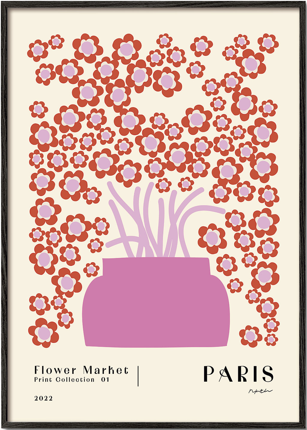 Flower Market. Paris