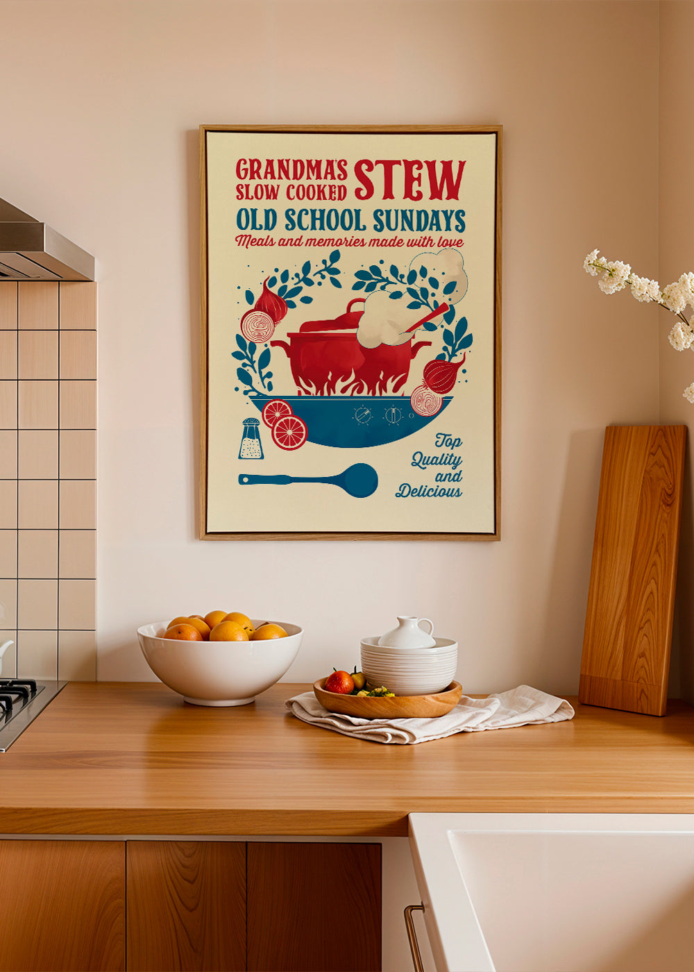Grandmas Stew kitchen print