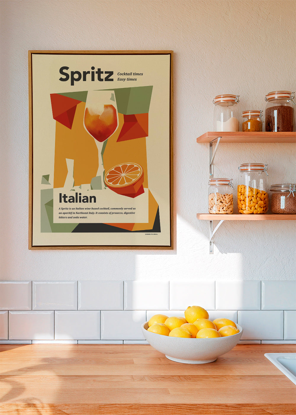 Aperol spritz print
