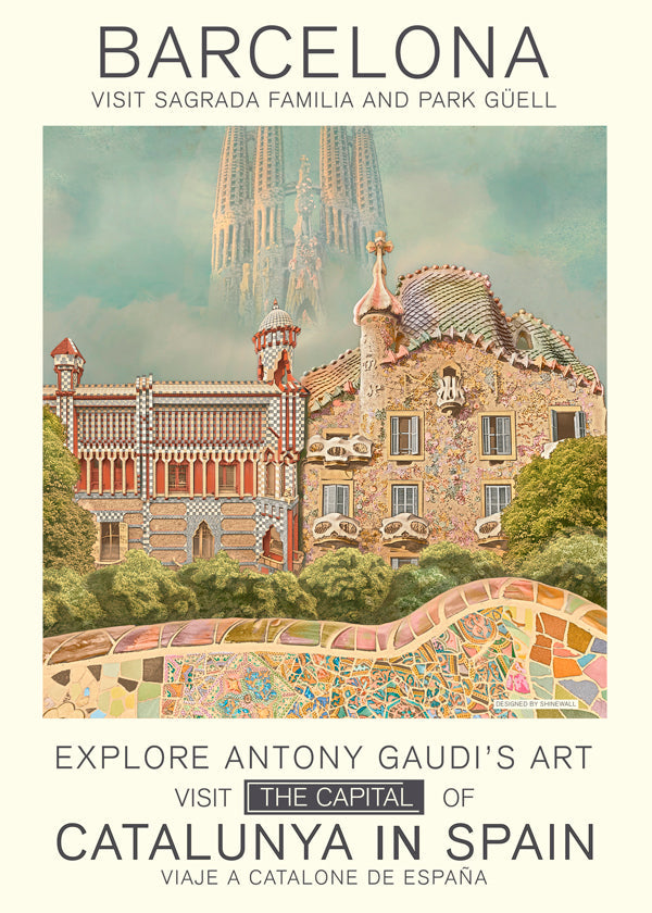 Barcelona print - Dionisis Gemos