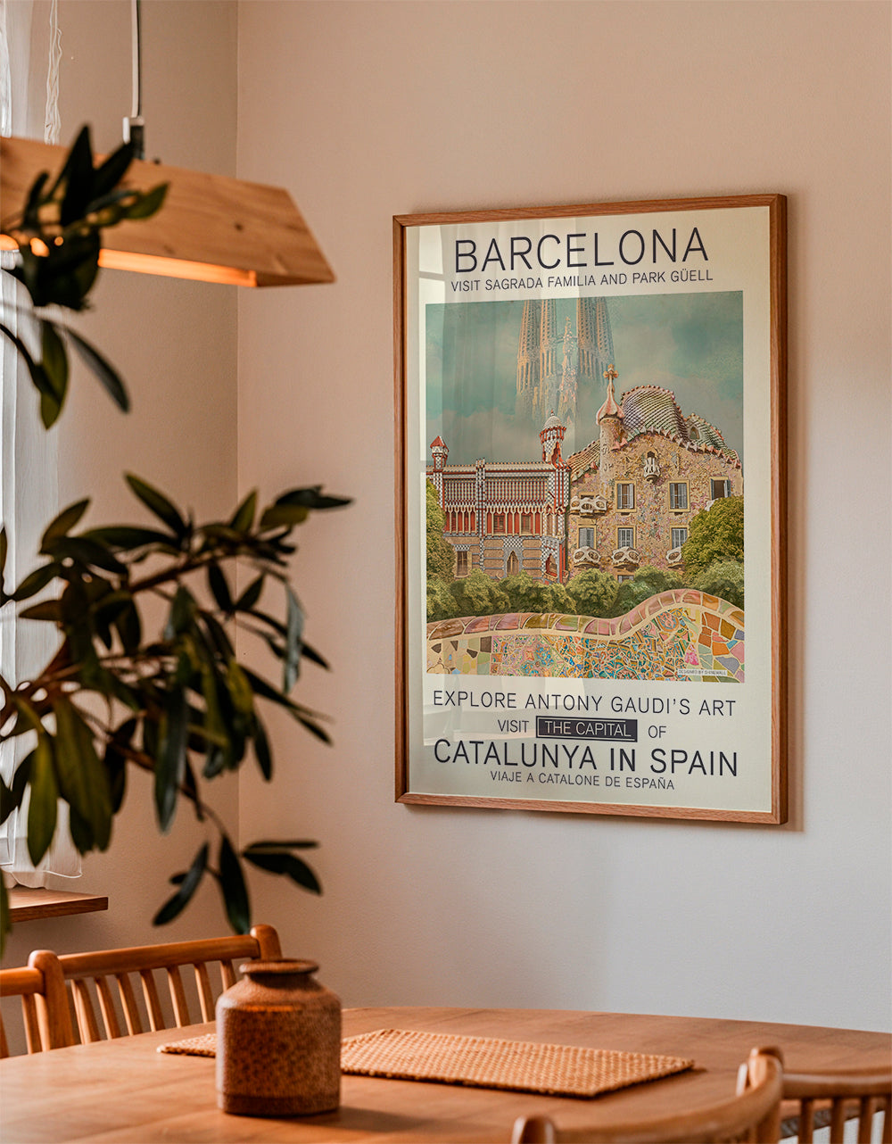 Barcelona print