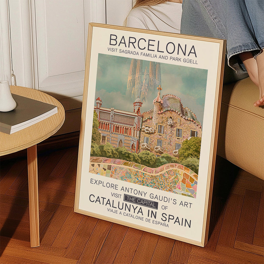 Barcelona print
