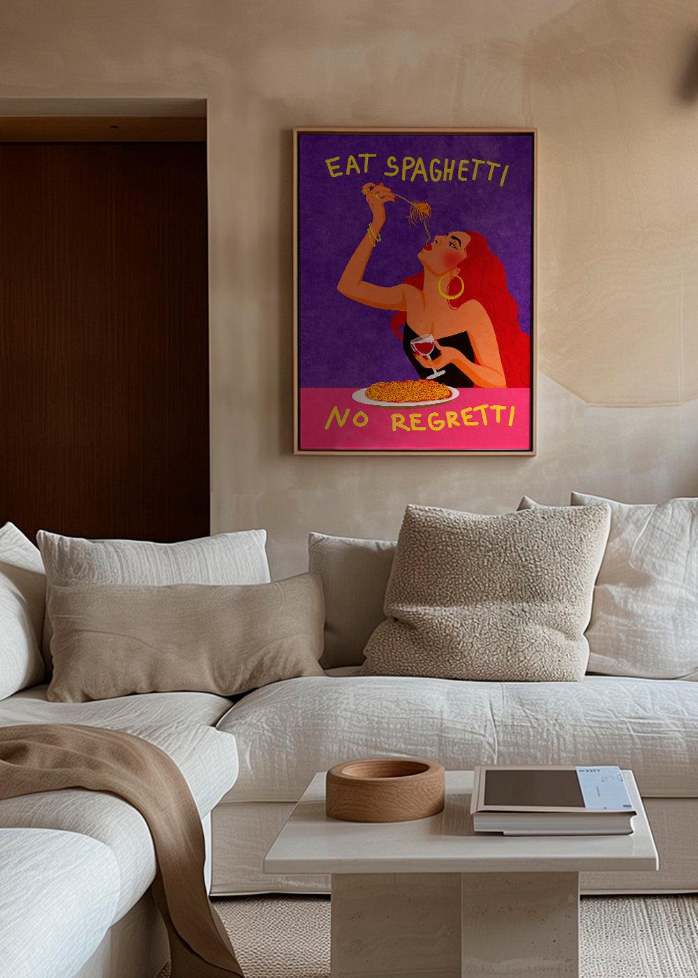 Eat spaghetti no regretti