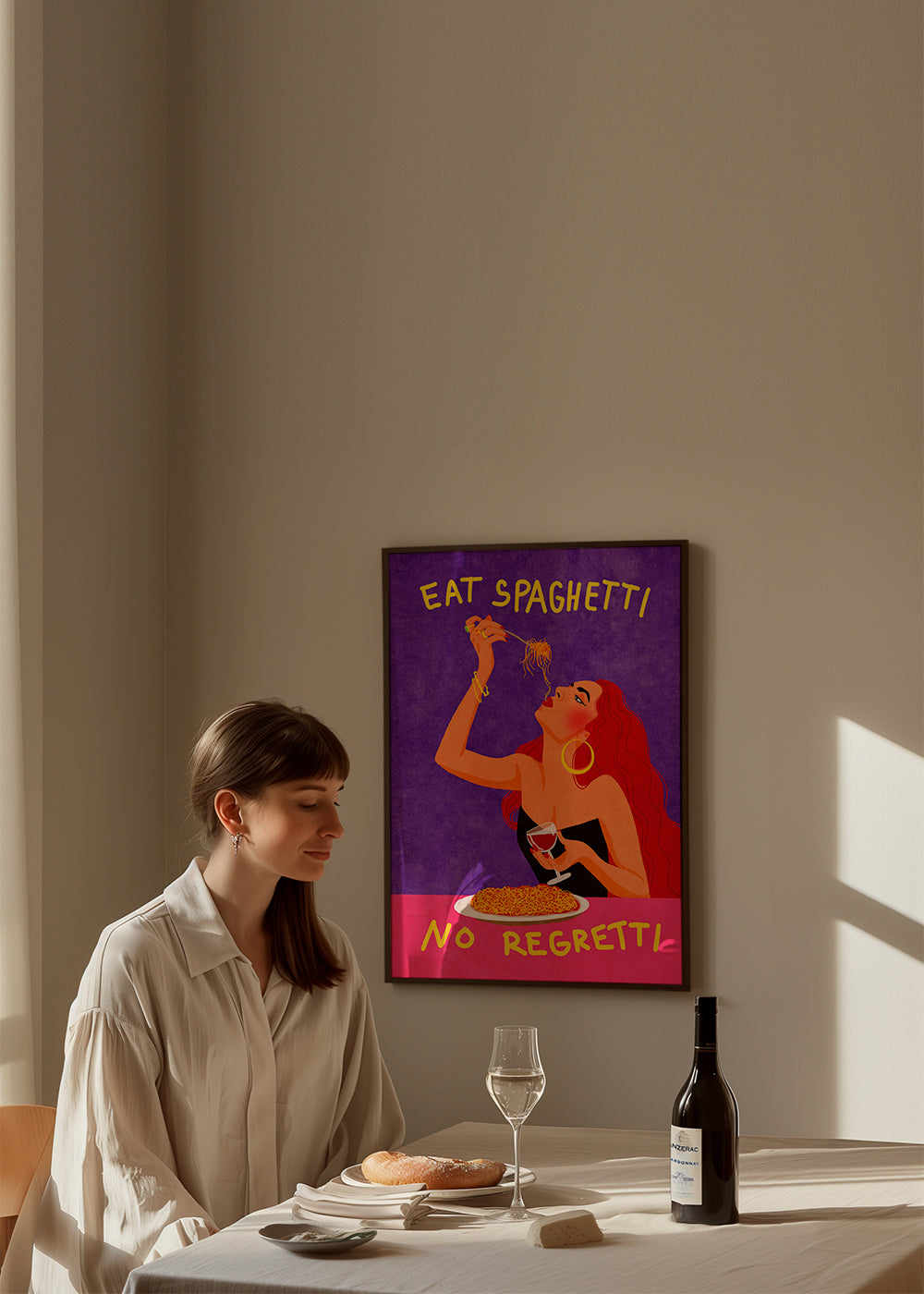 Eat spaghetti no regretti - Raissa Oltmanns