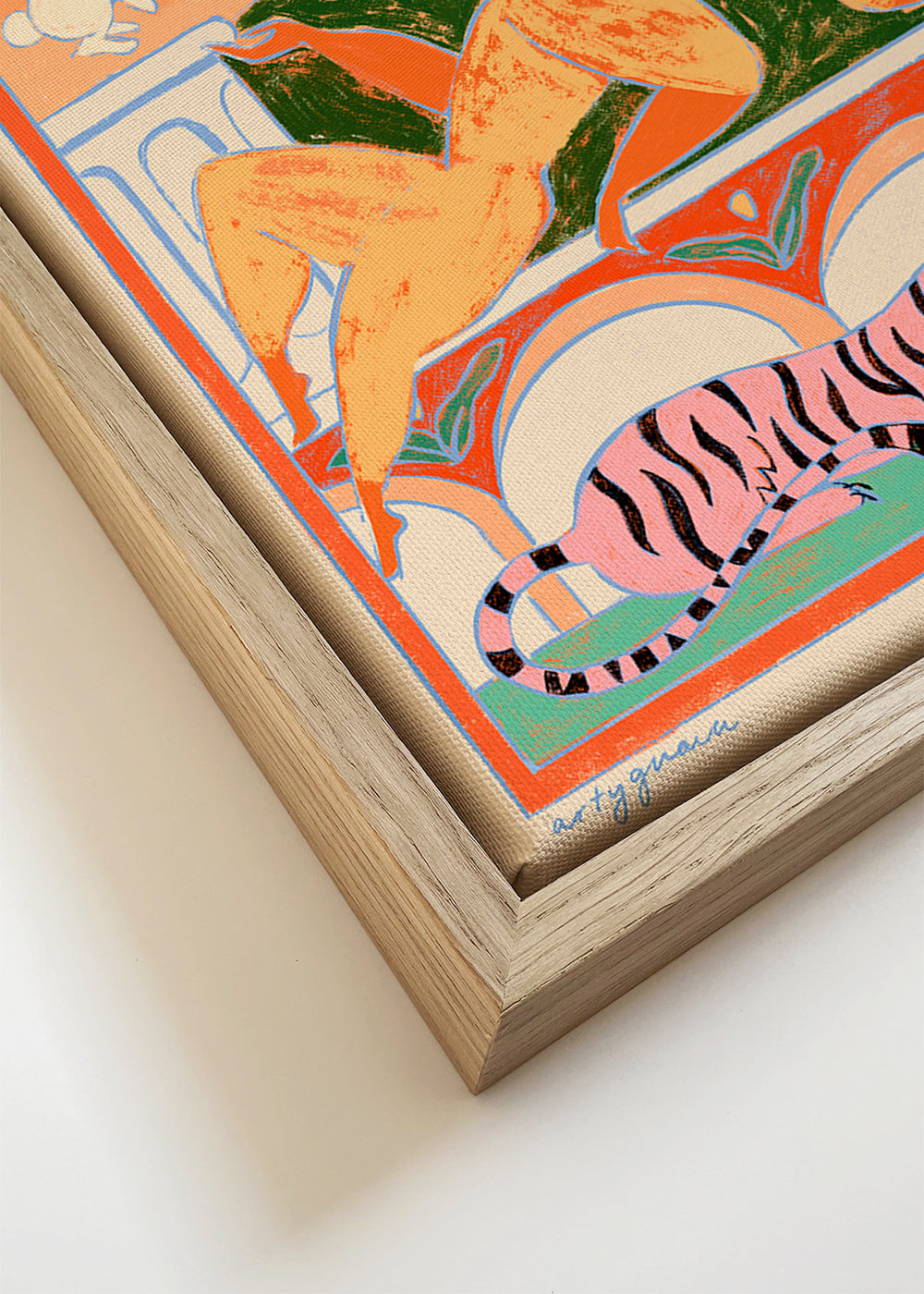 Rabbit Jumps Over the Moon - Arty Guava