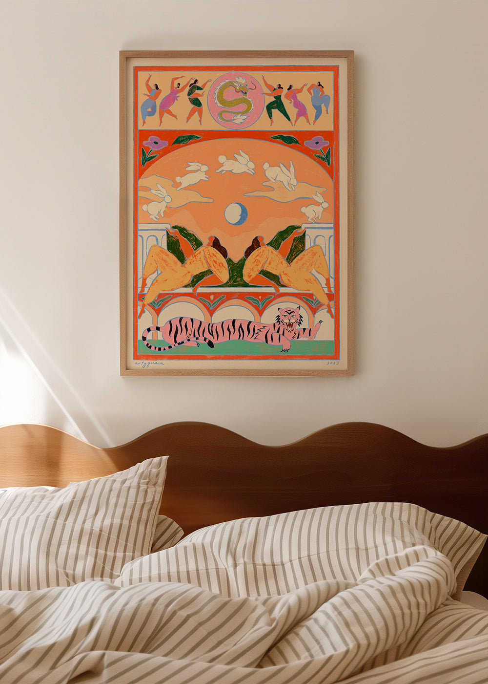 Rabbit Jumps Over the Moon