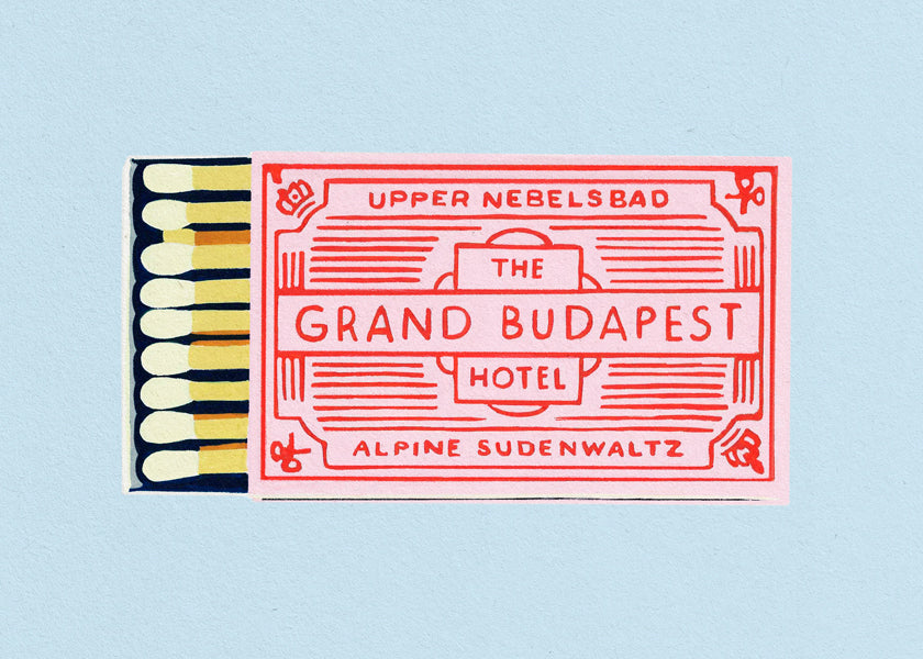 The Grand Budapest Hotel Poster - Studio Mandariini