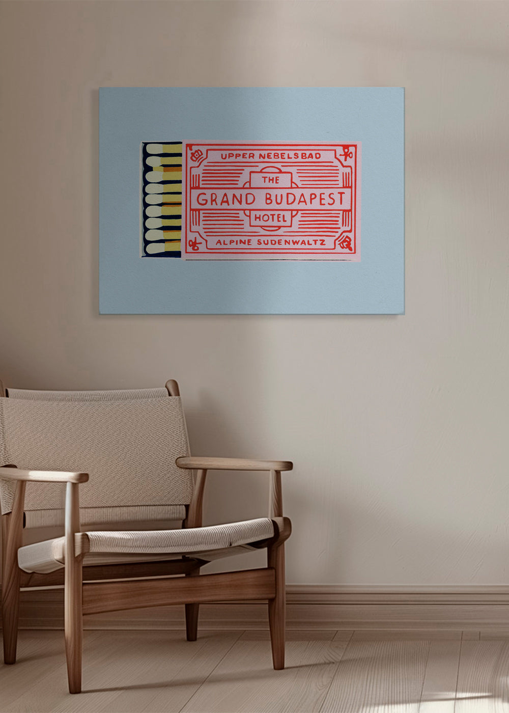 The Grand Budapest Hotel Poster - Studio Mandariini