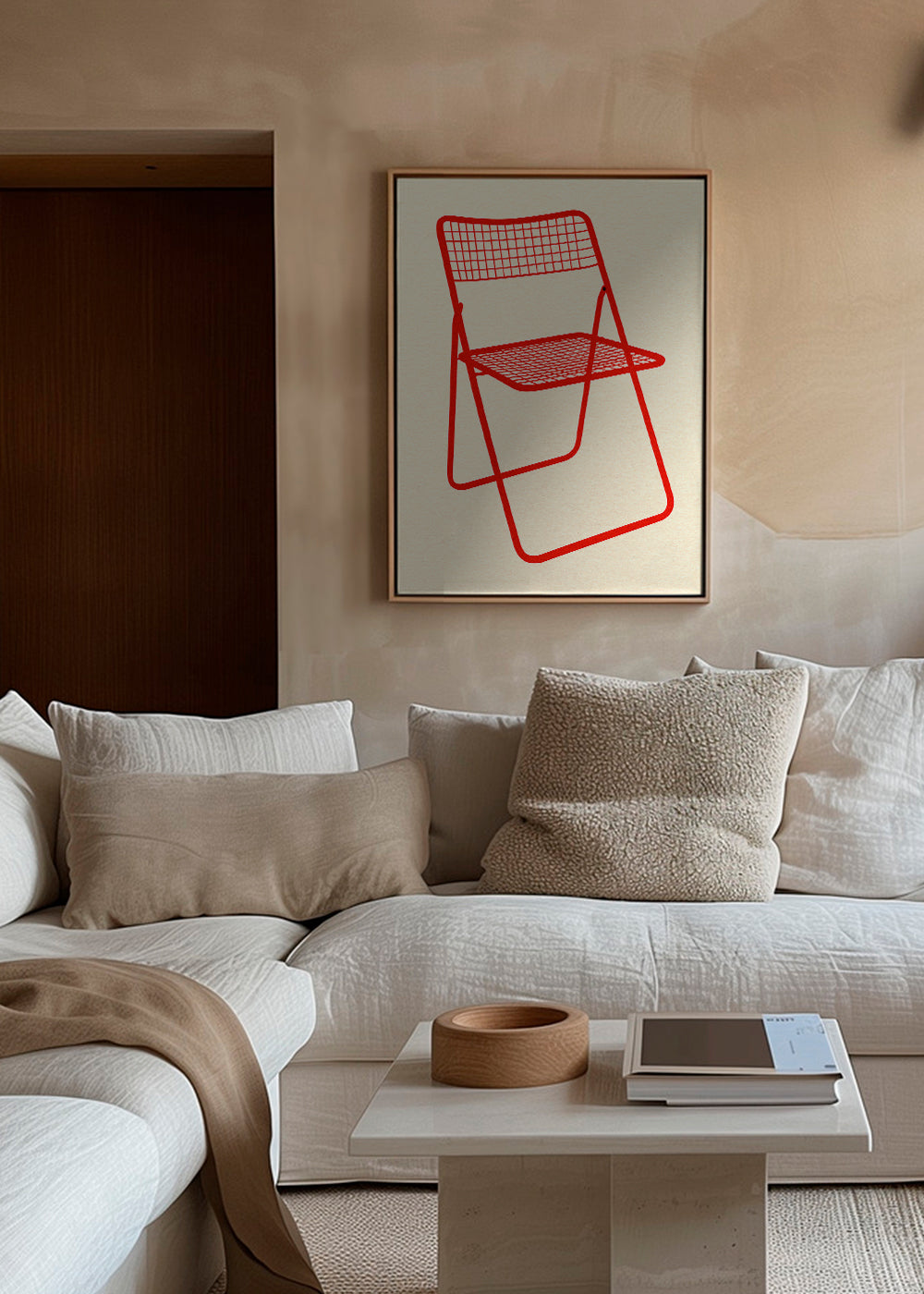 Ted Net Chair Red - Rosi Feist