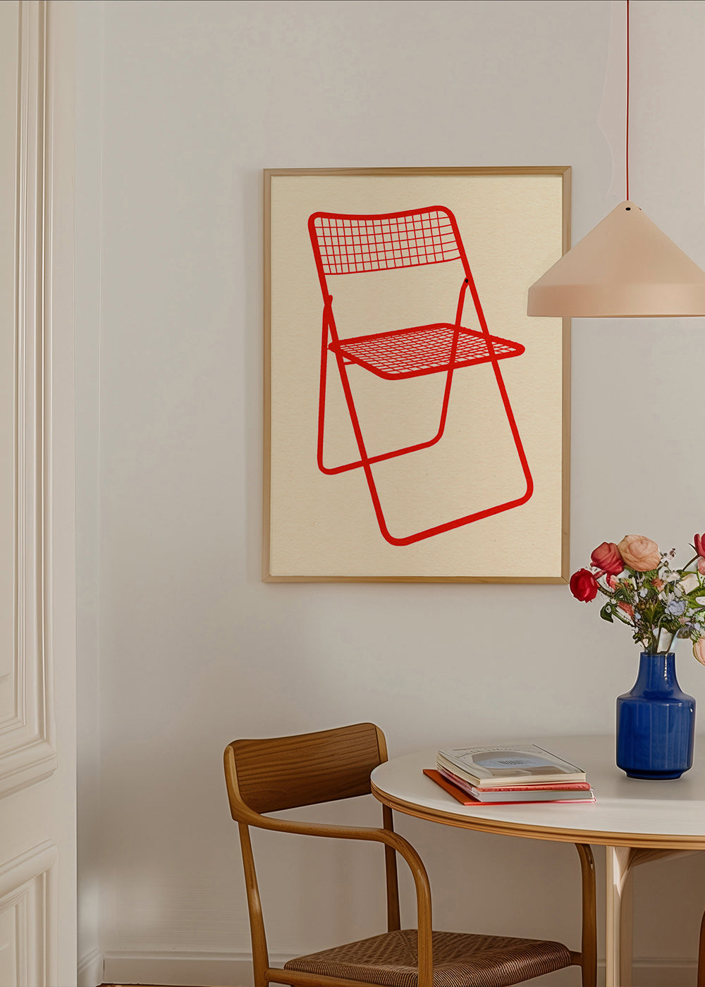 Ted Net Chair Red