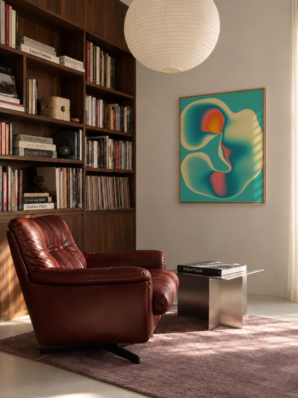 Entropy 2 - Framed canvas in an interior