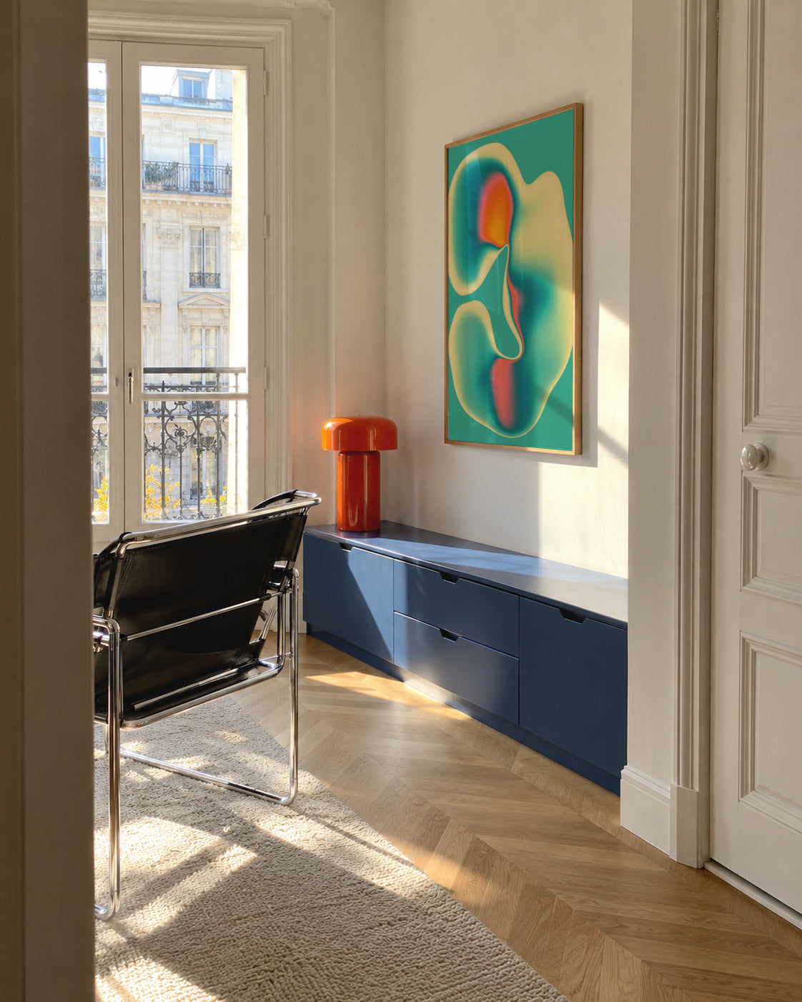 Entropy 2 - Framed poster in an interior