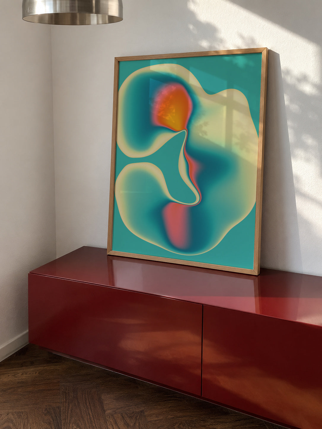 Entropy 2 - Framed poster in an interior