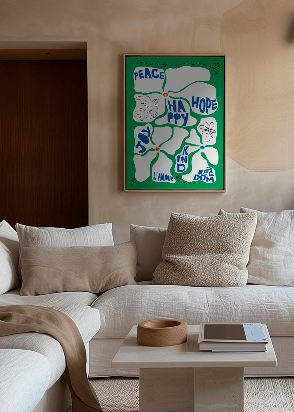 Flower of the Time - Green - Frances Collett