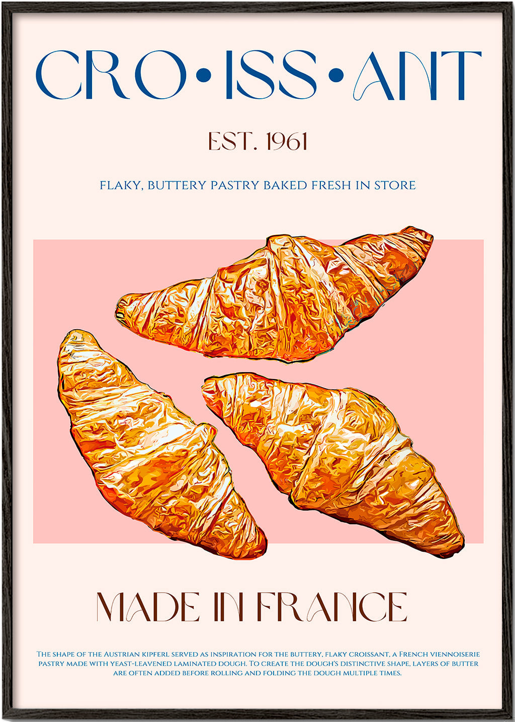 Croissant Print