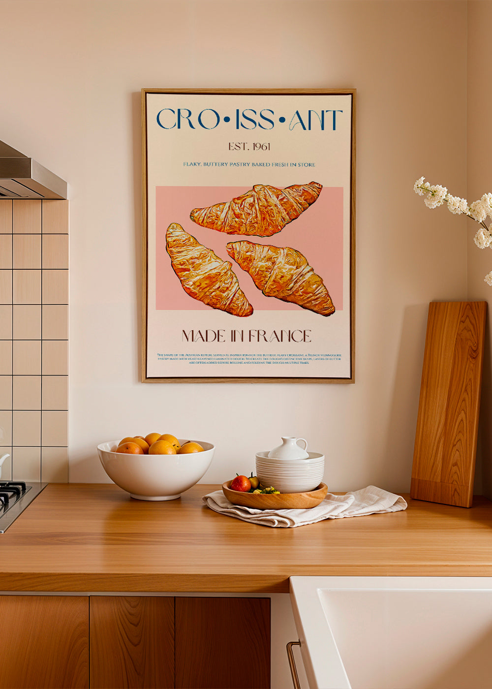 Croissant Print