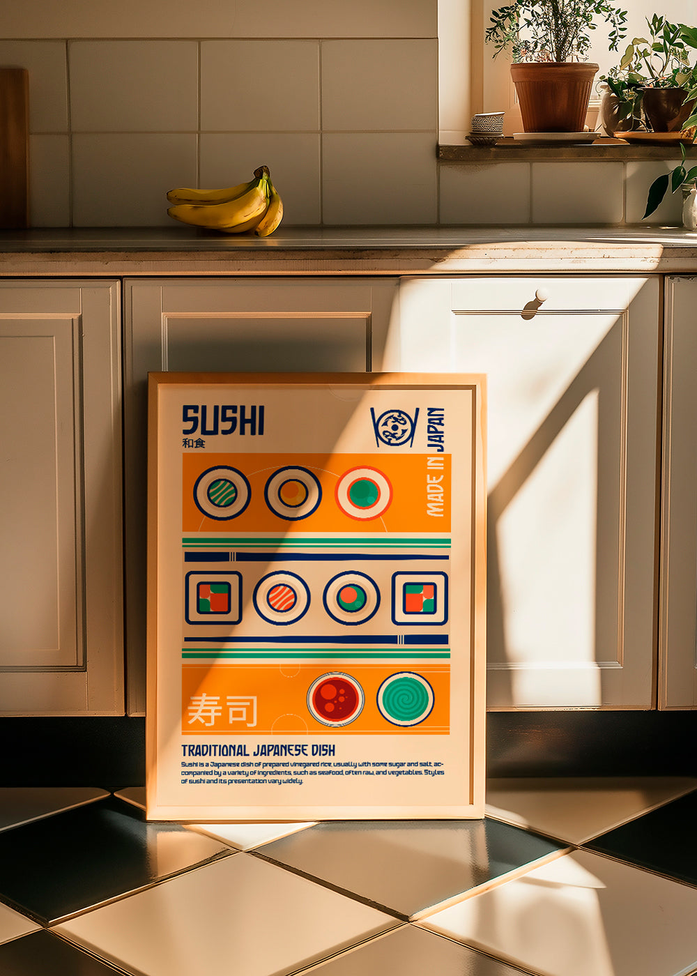 Sushi Japanese Food Print