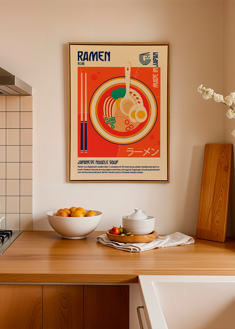 Ramen Japanese Food Print