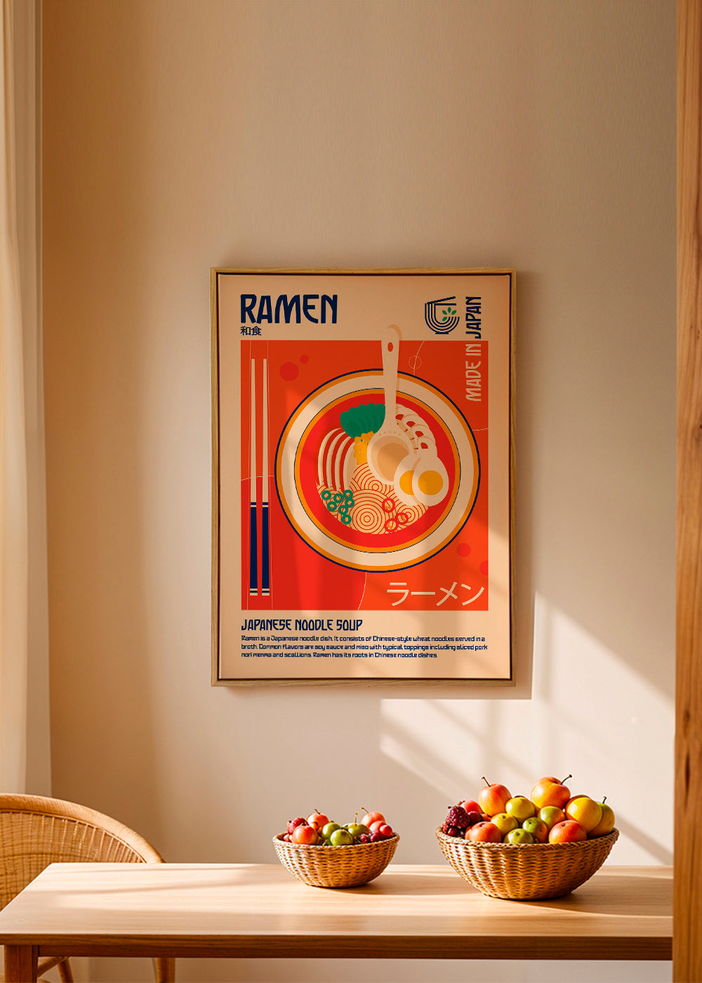 Ramen Japanese Food Print - Retrodrome