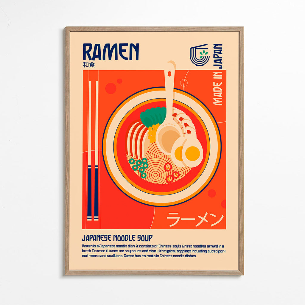 Ramen Japanese Food Print