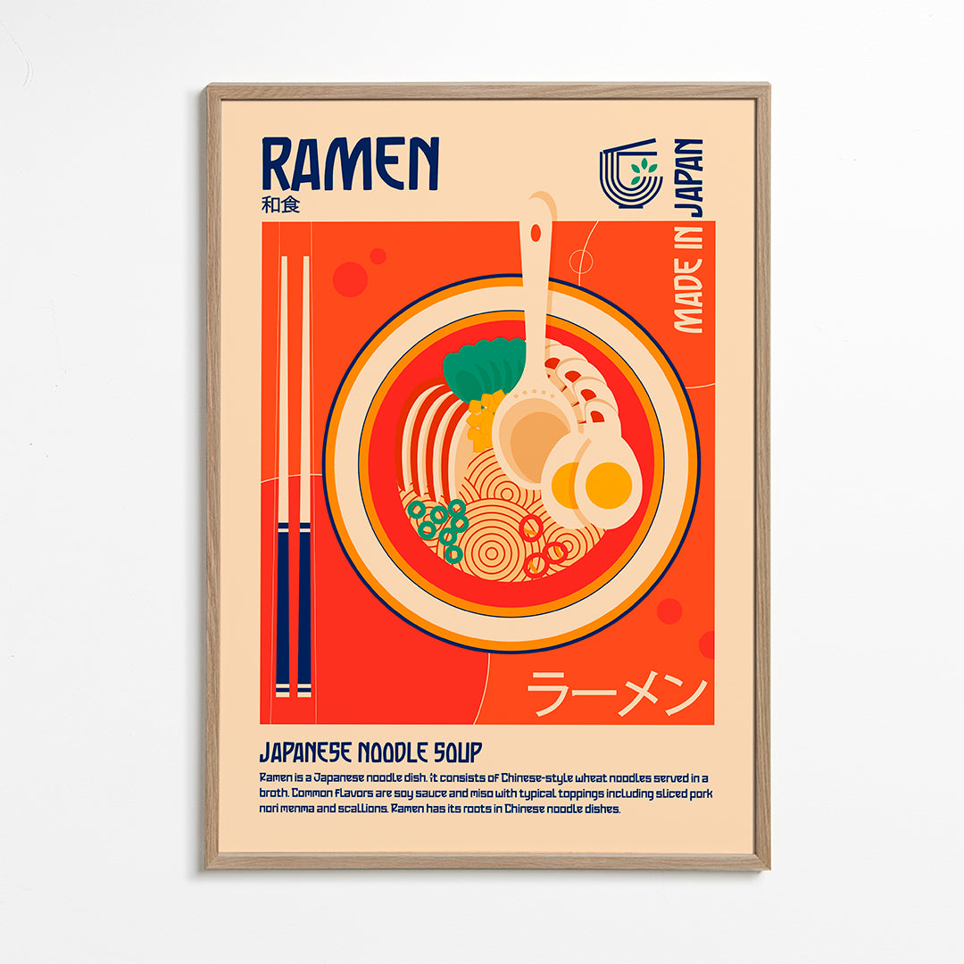 Ramen Japanese Food Print