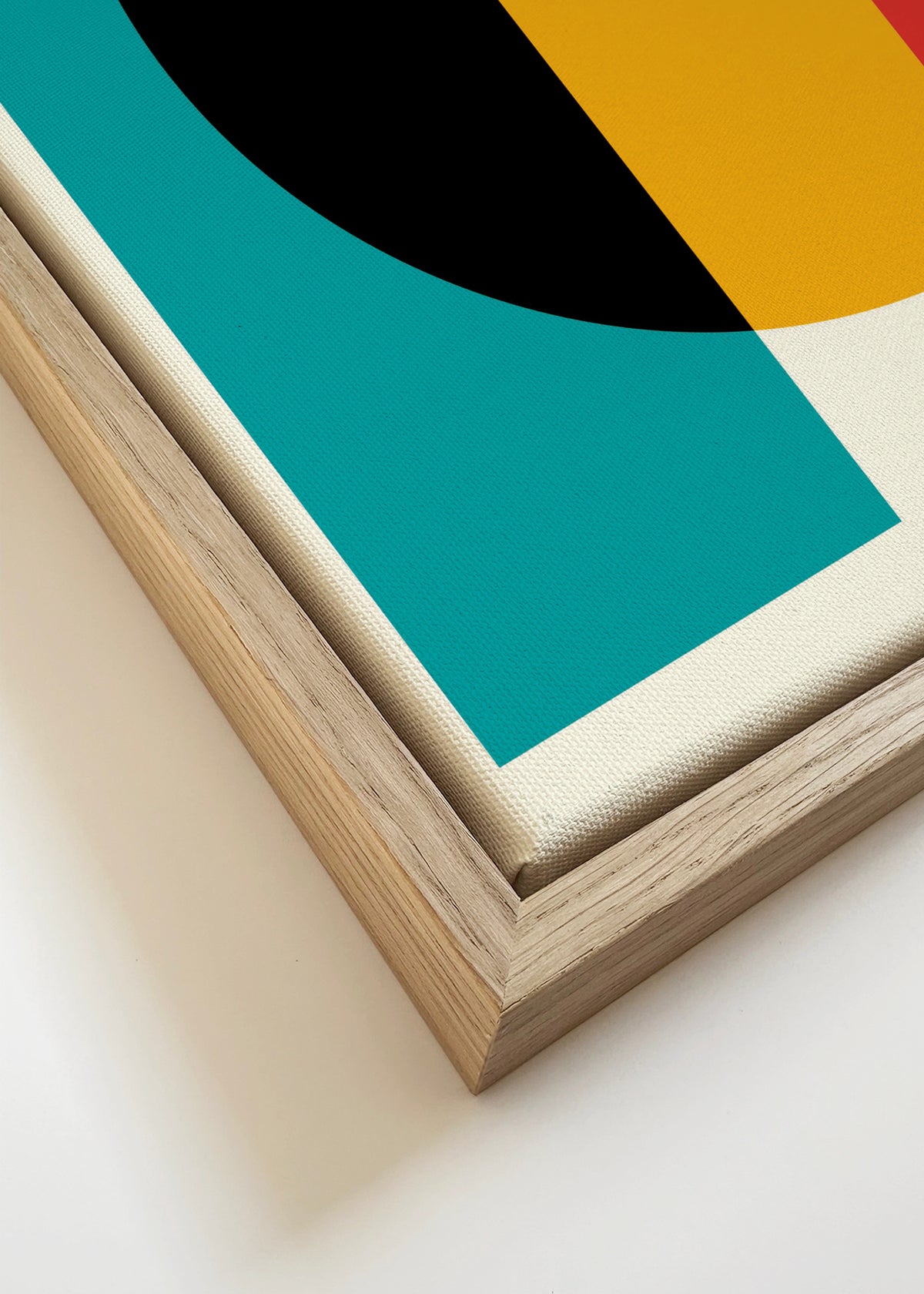 Bauhaus Ausstellung II - Framed canvas detail