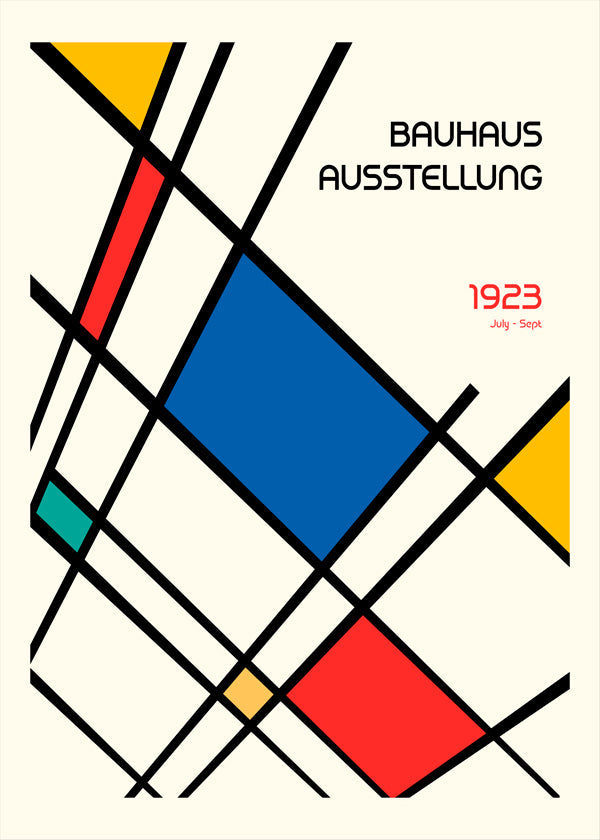 Bauhaus Geometric Design Retro - Retrodrome