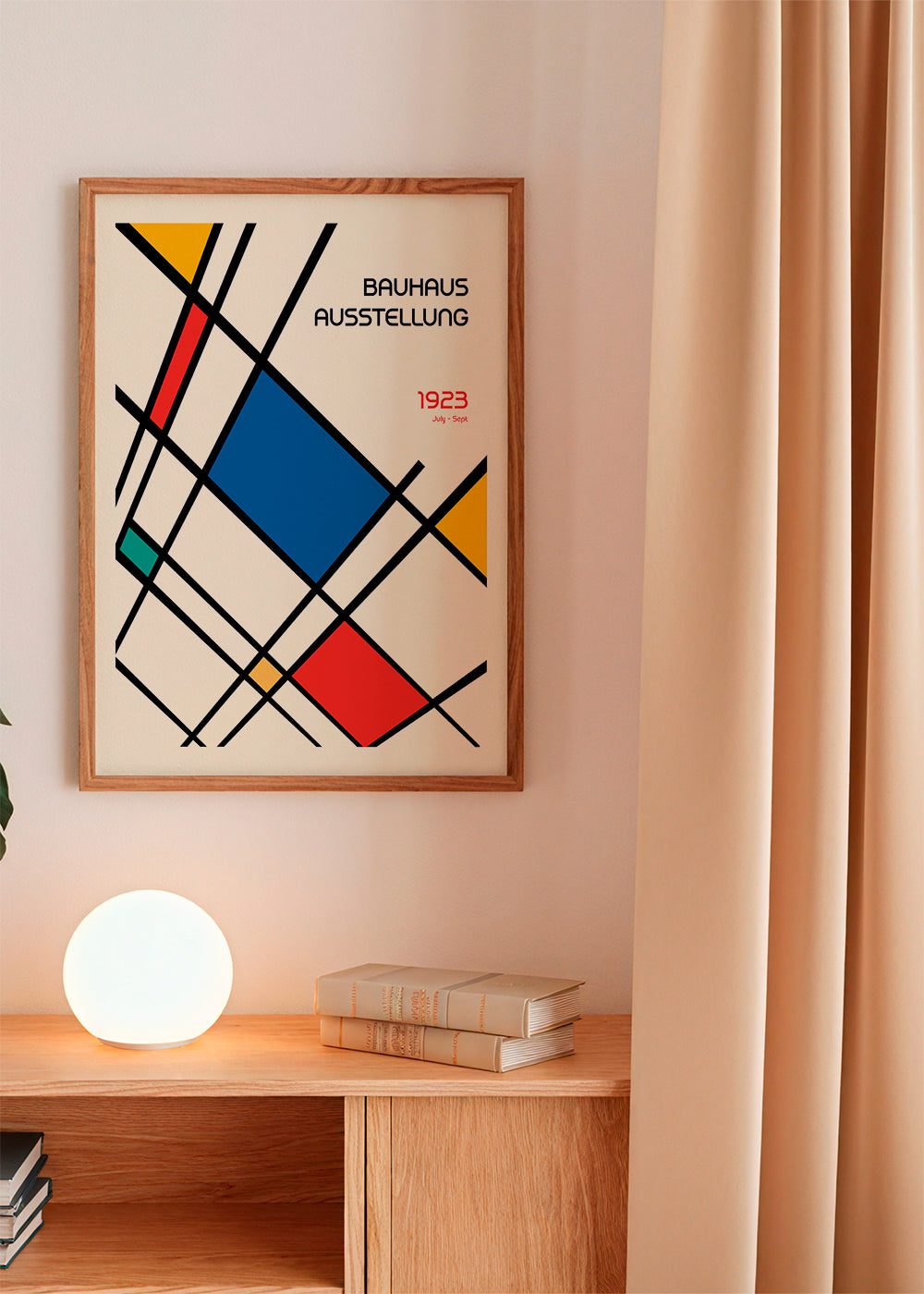 Bauhaus Geometric Design Retro