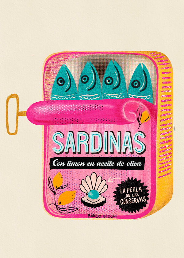 Sardines Tin Can - Baroo Bloom