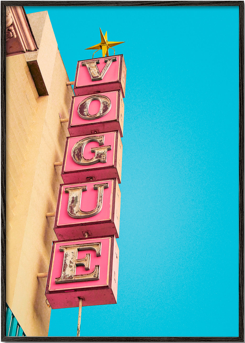 Vogue Theatre Sign in Hollywood - Tom Windeknecht