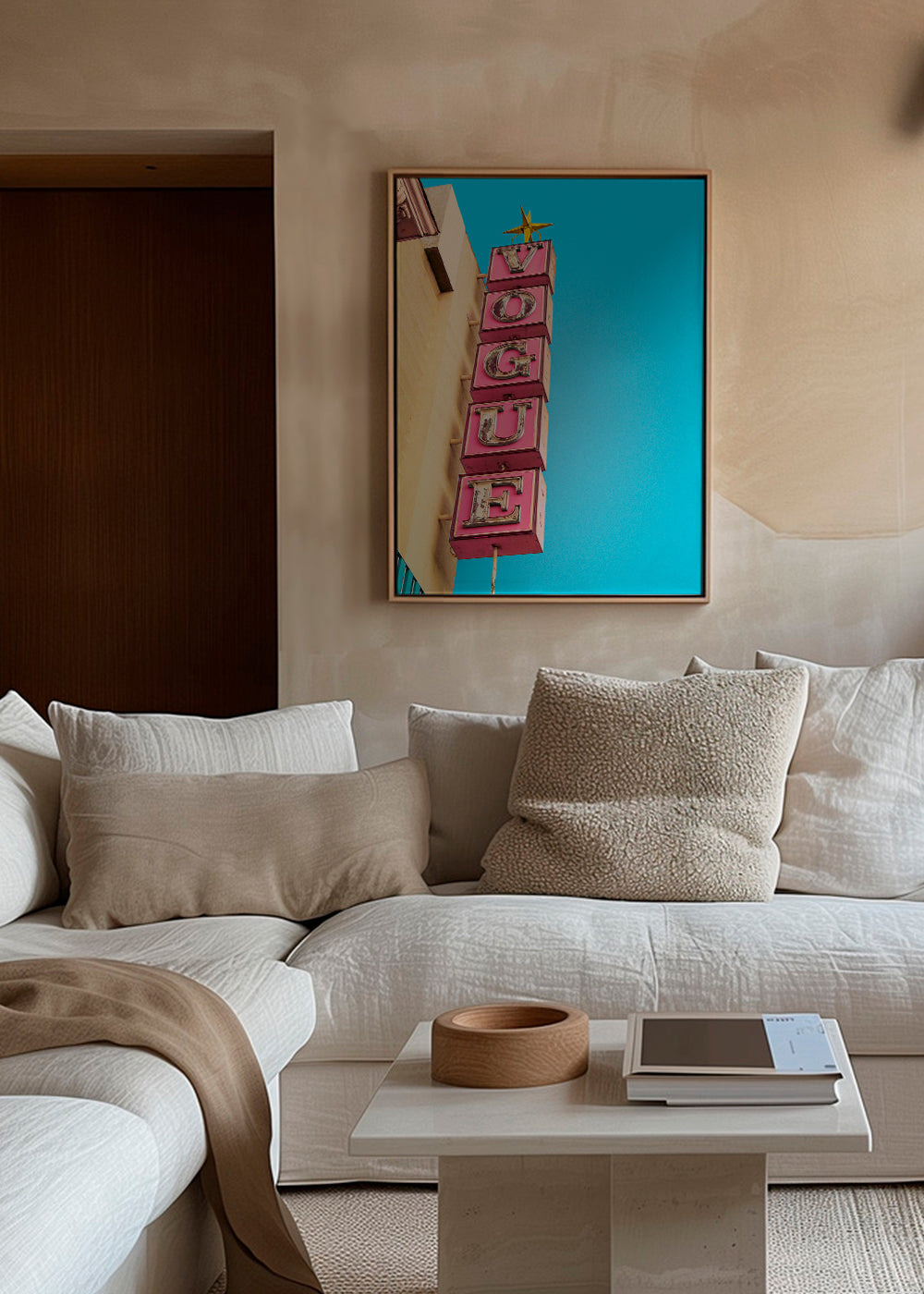 Vogue Theatre Sign in Hollywood - Tom Windeknecht