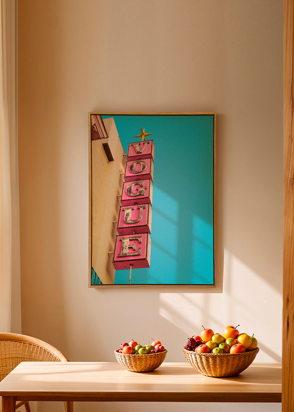 Vogue Theatre Sign in Hollywood - Tom Windeknecht