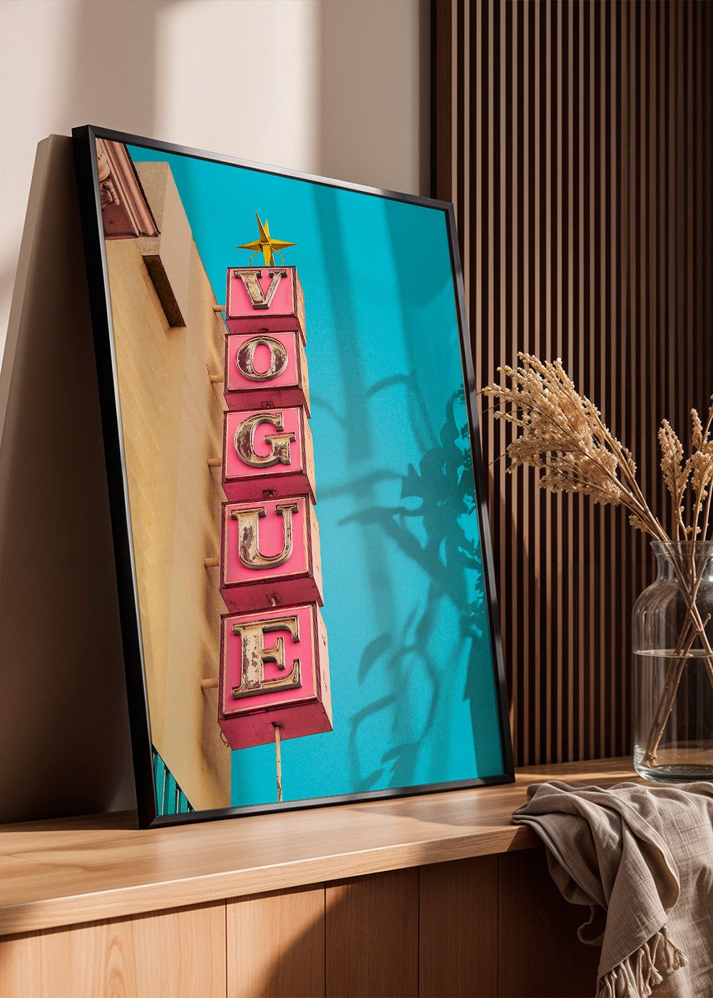 Vogue Theatre Sign in Hollywood - Tom Windeknecht