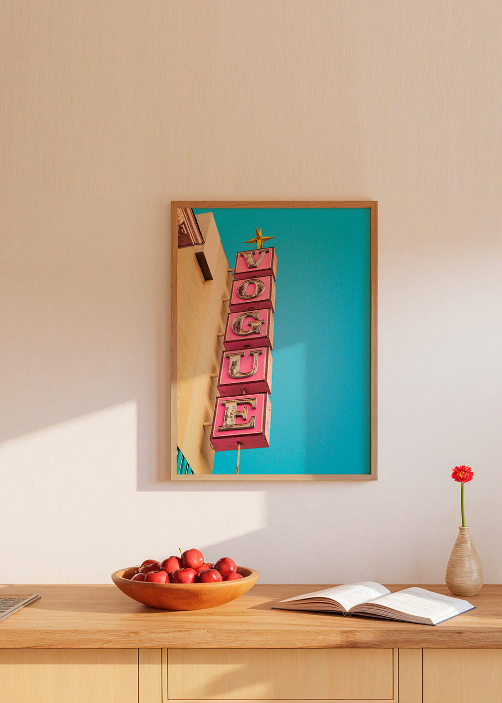 Vogue Theatre Sign in Hollywood - Tom Windeknecht