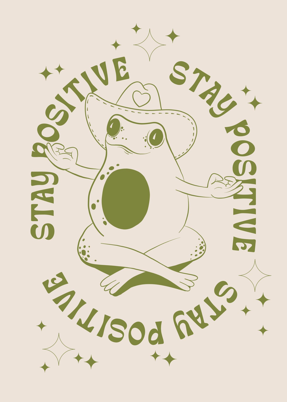 Happy Frog - Obra sin marco