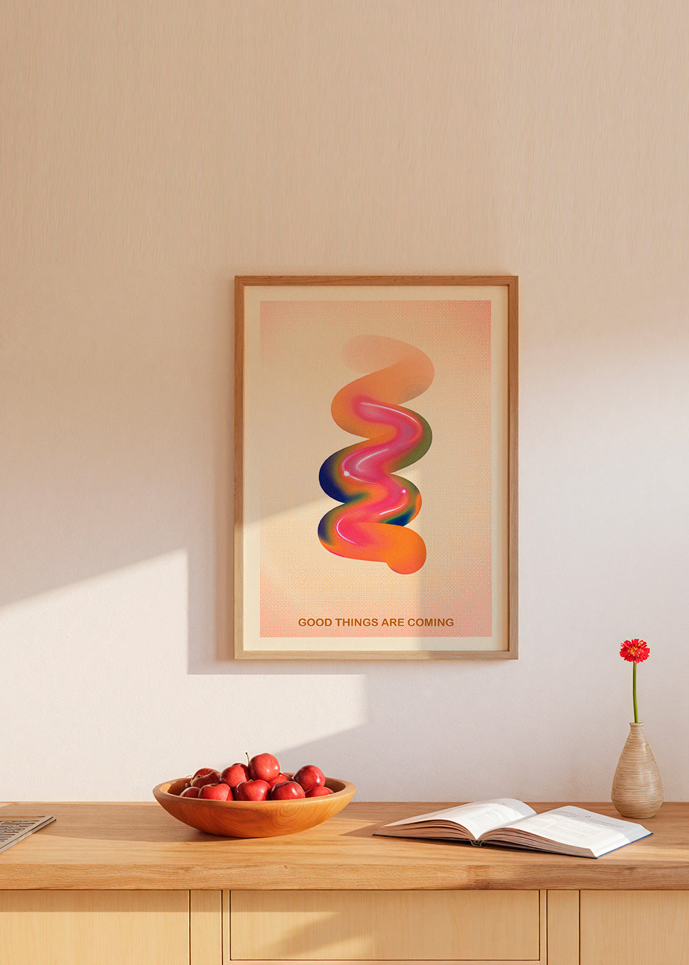 RETRO GRAPHIC NO.17 / GOOD THINGS ARE COMING