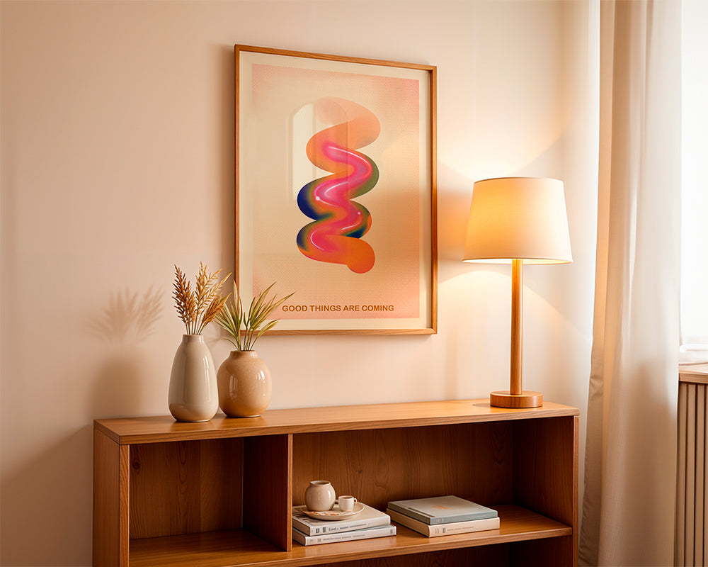 RETRO GRAPHIC NO.17 / GOOD THINGS ARE COMING