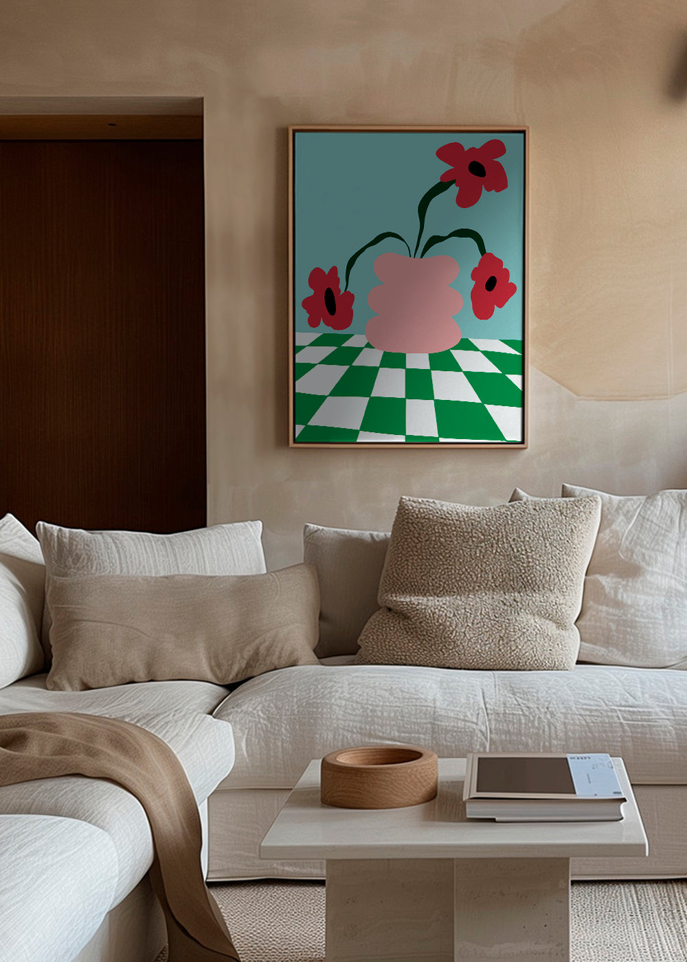 Bold Clay Florals