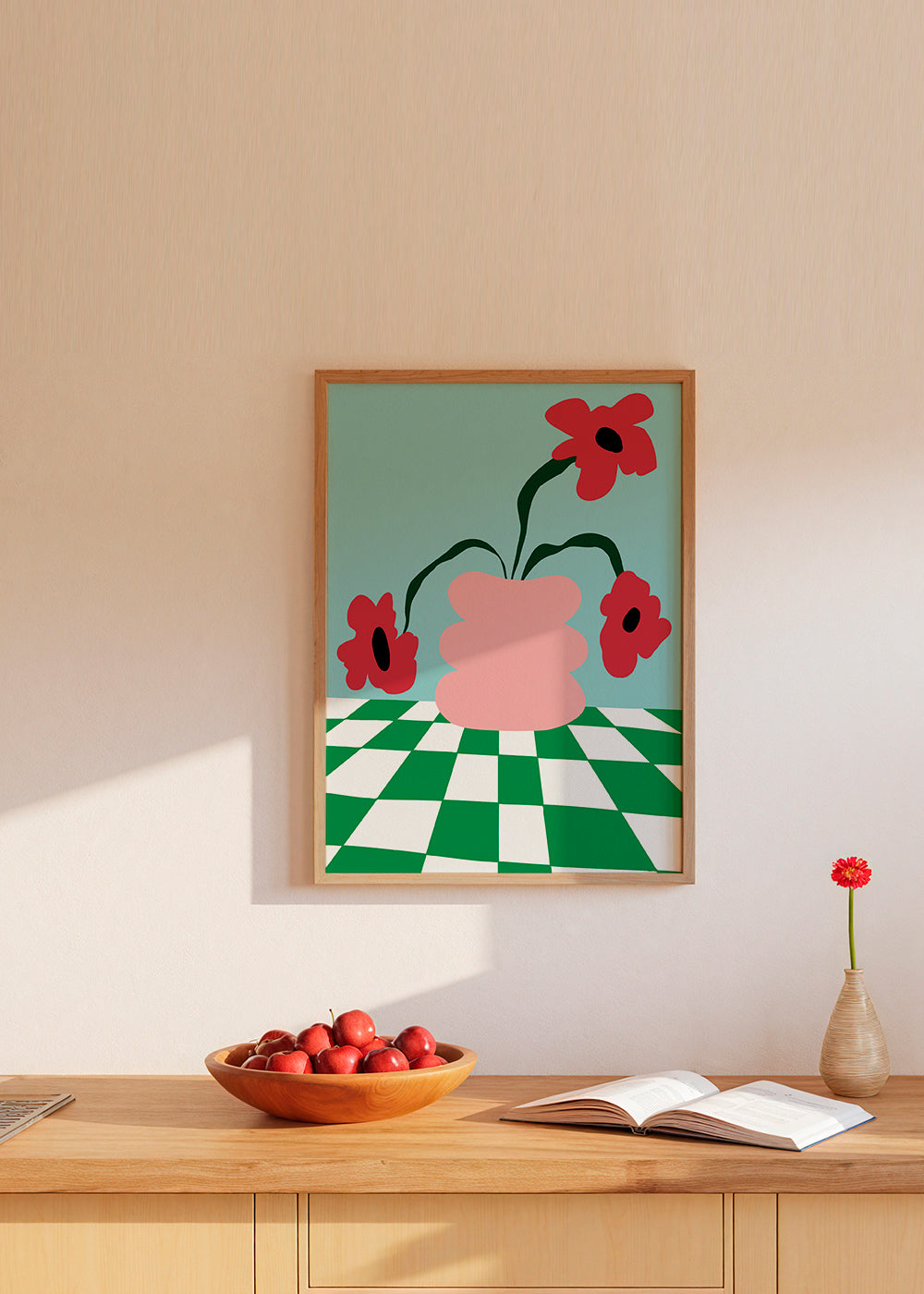 Bold Clay Florals